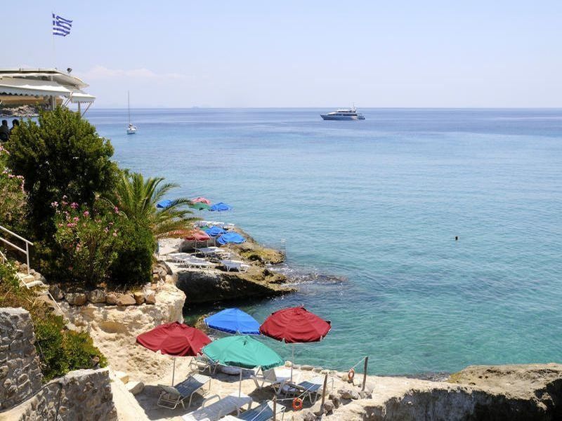 Panorama Hotel Agia Marina  Eksteriør bilde